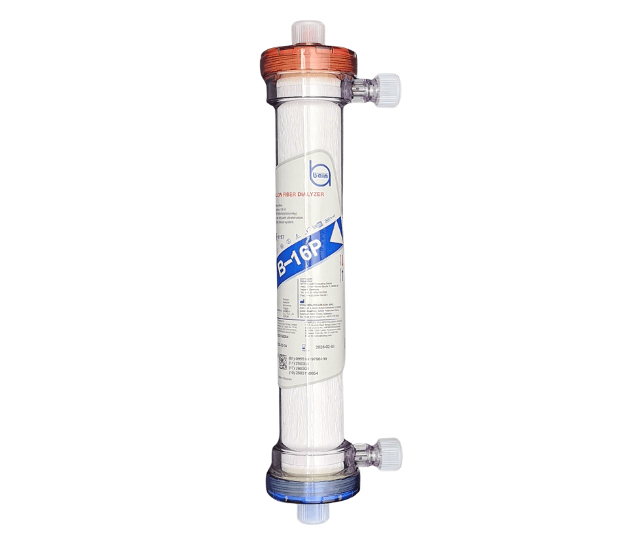 Dora B16P Dialyzer – High-Performance Polyethersulfone Dialyzer for Adult Hemodialysis, supplied by Jadabi Drug Distributor Guwahati